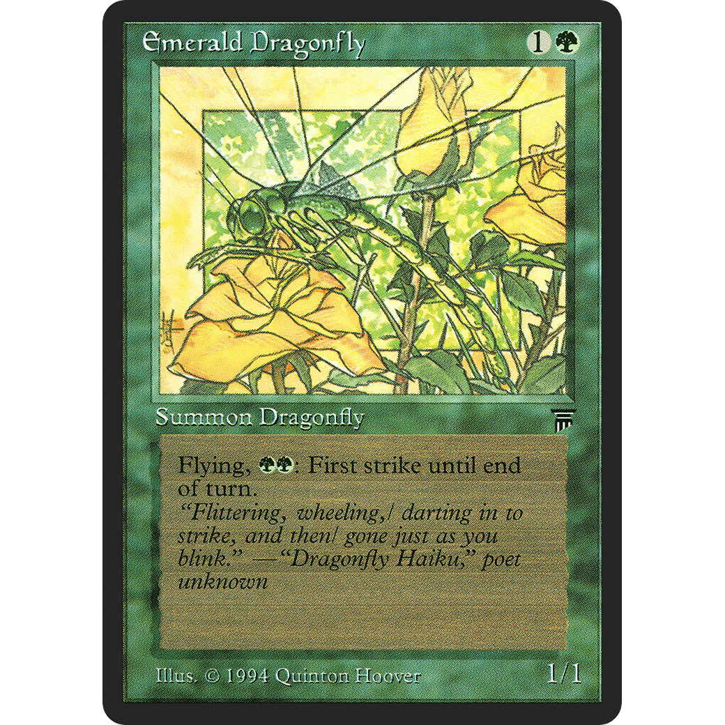 MTG Singles - Emerald Dragonfly - Legends - Regular