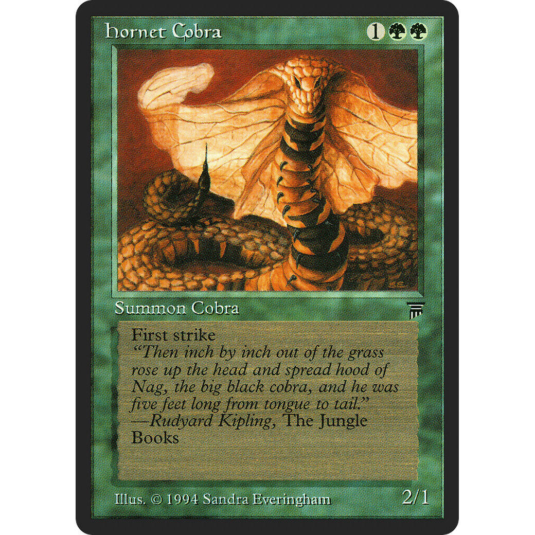 MTG Singles - Hornet Cobra - Legends - Regular