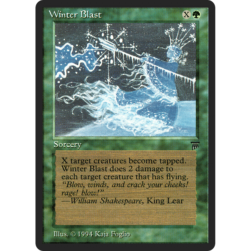 MTG Singles - Winter Blast - Legends - Regular