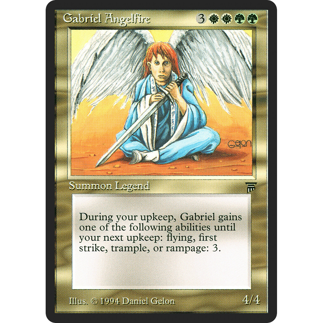 MTG Singles - Gabriel Angelfire - Legends - Regular