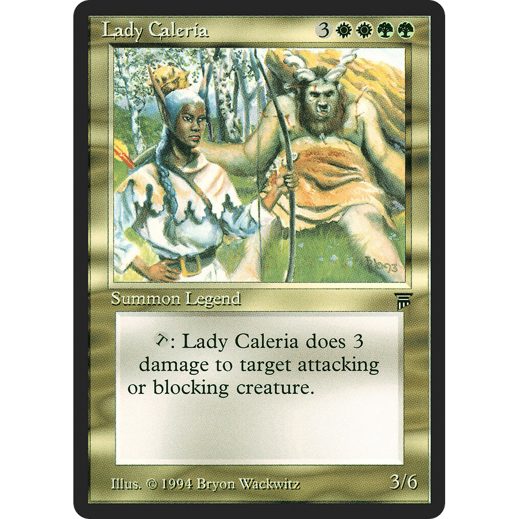 MTG Singles - Lady Caleria - Legends - Regular