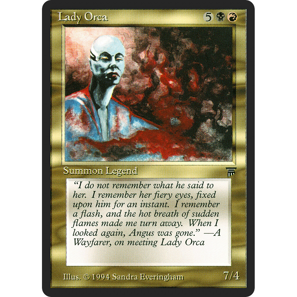 MTG Singles - Lady Orca - Legends - Regular