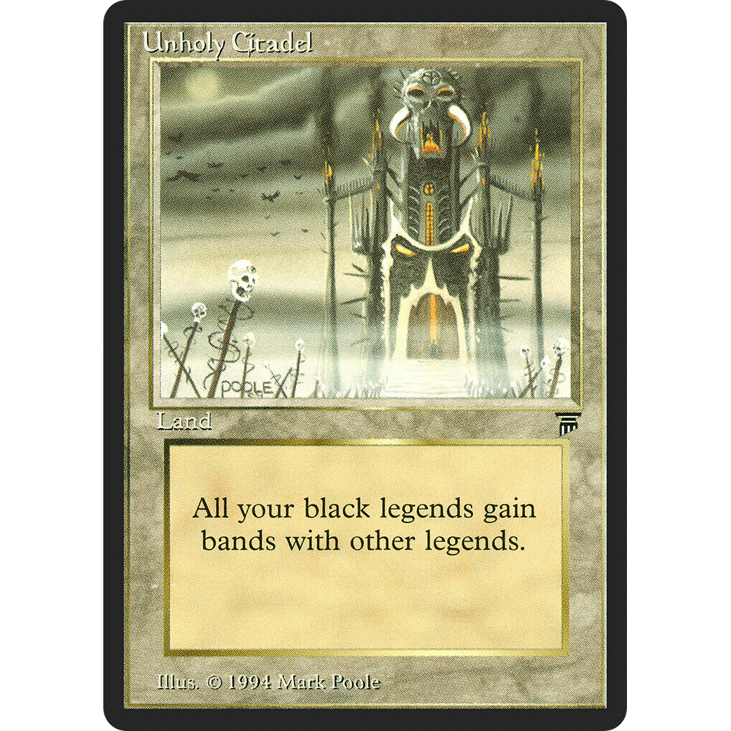 MTG Singles - Unholy Citadel - Legends - Regular