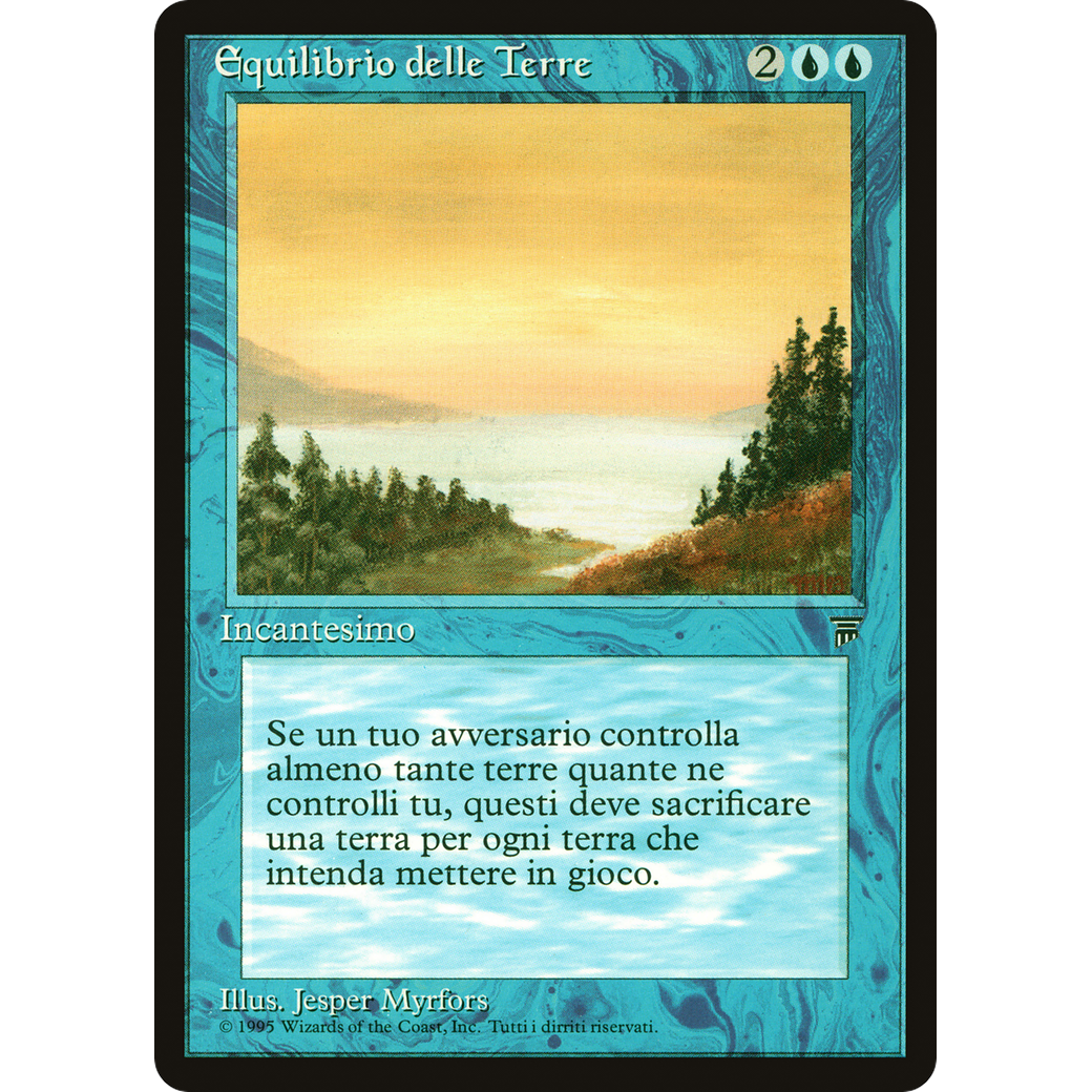 MTG Singles - Land Equilibrium - Legends Italian - NM