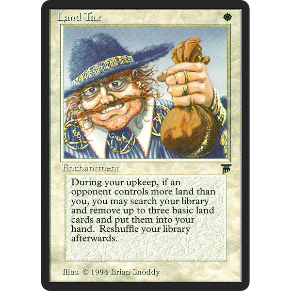 Magic the Gathering Land Tax - Legends NM