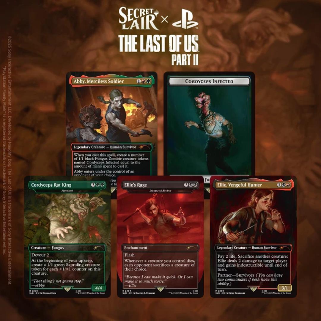 MTG Sealed Product - Secret Lair x Playstation Superdrop Secret Lair The Last of Us: Part 2 - English