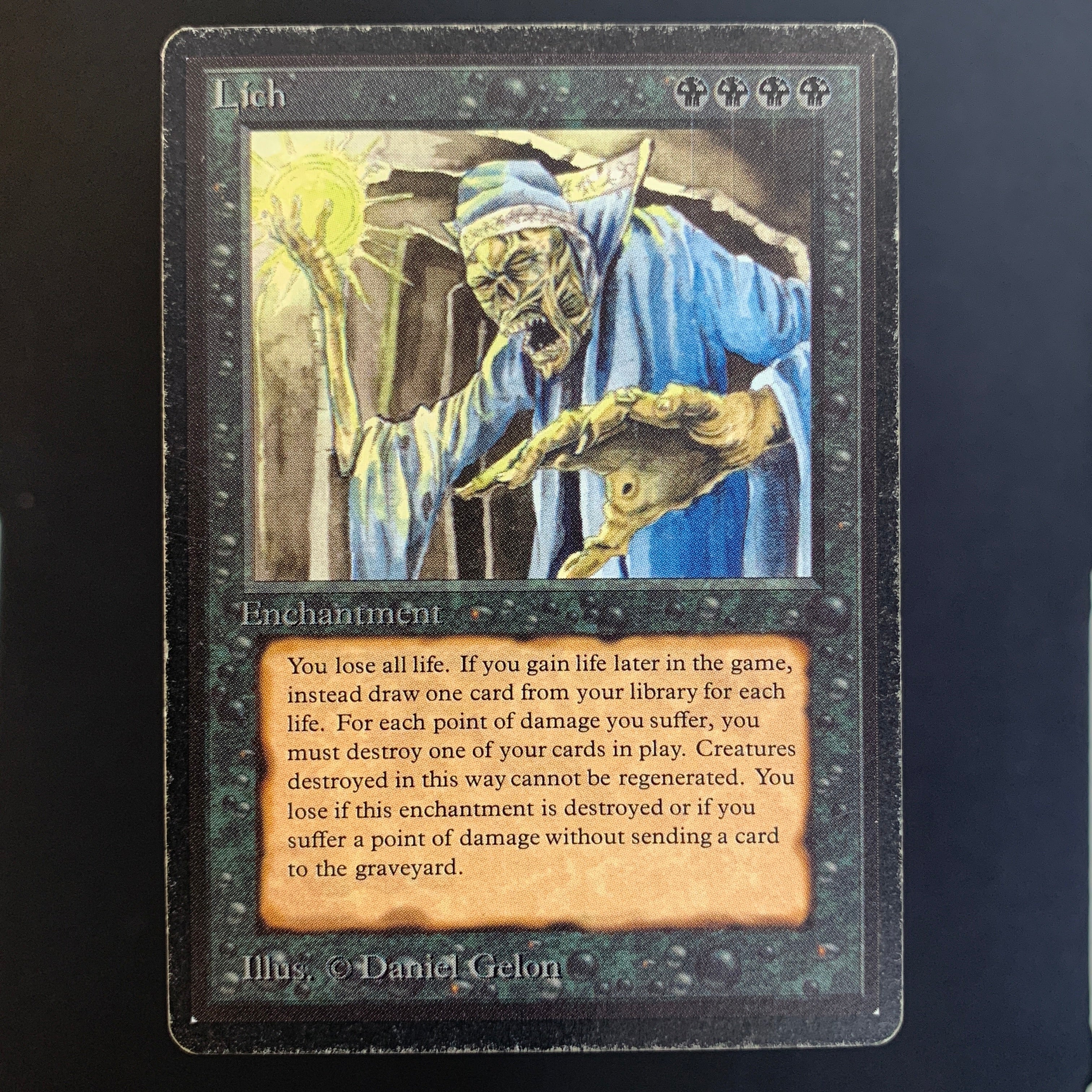 MTG Singles - Lich - Beta - 