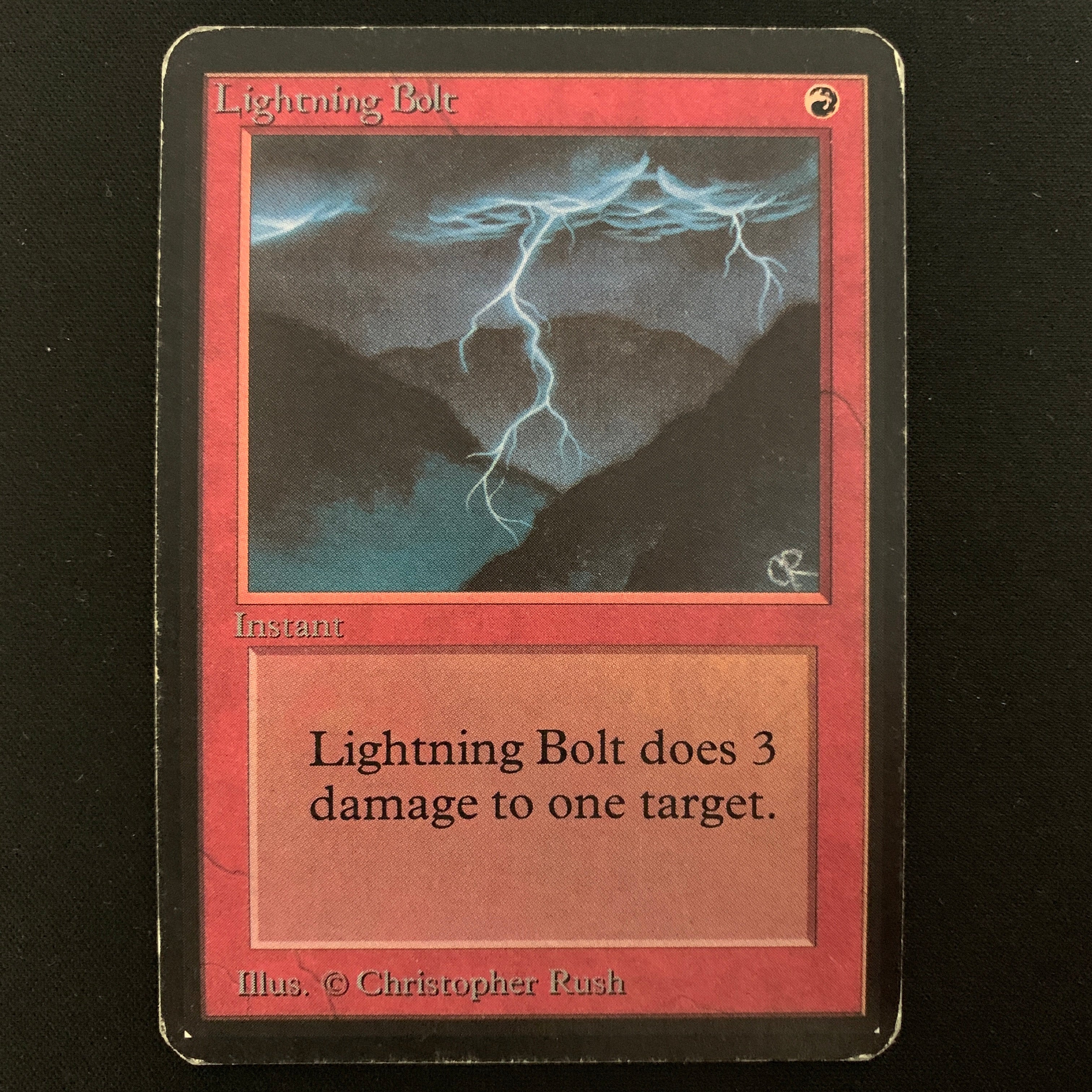 MTG Singles - Lightning Bolt - Alpha - 