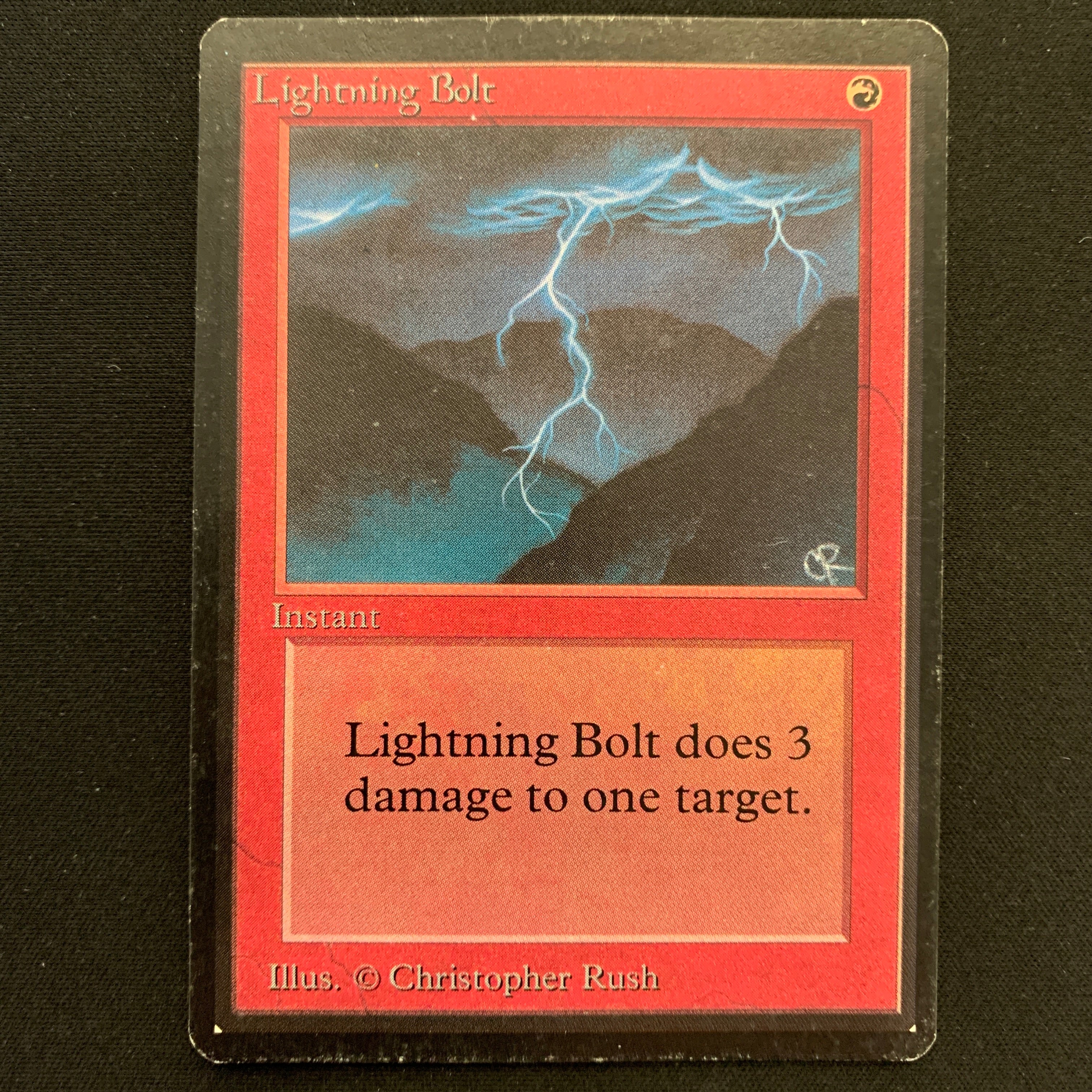 MTG Singles - Lightning Bolt - Beta - 