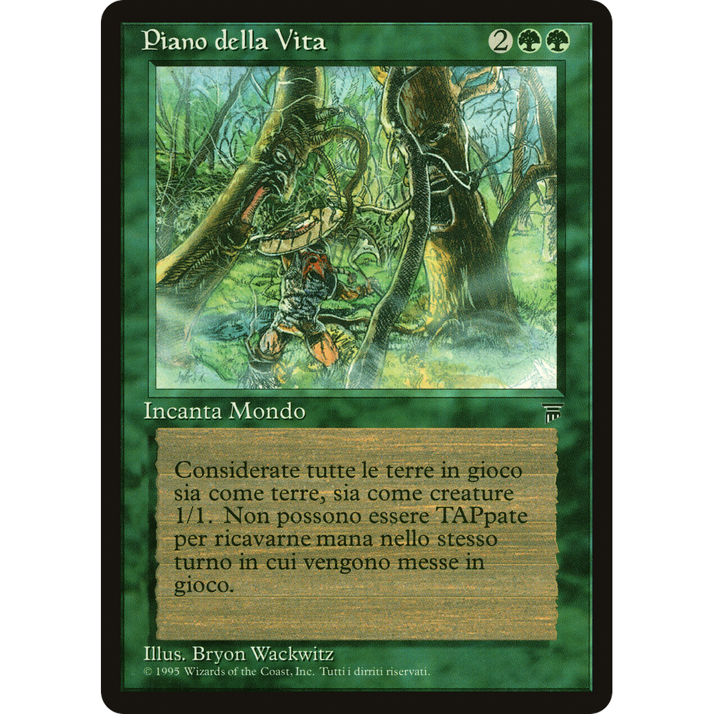 MTG Singles - Living Plane - Legends Italian - NM