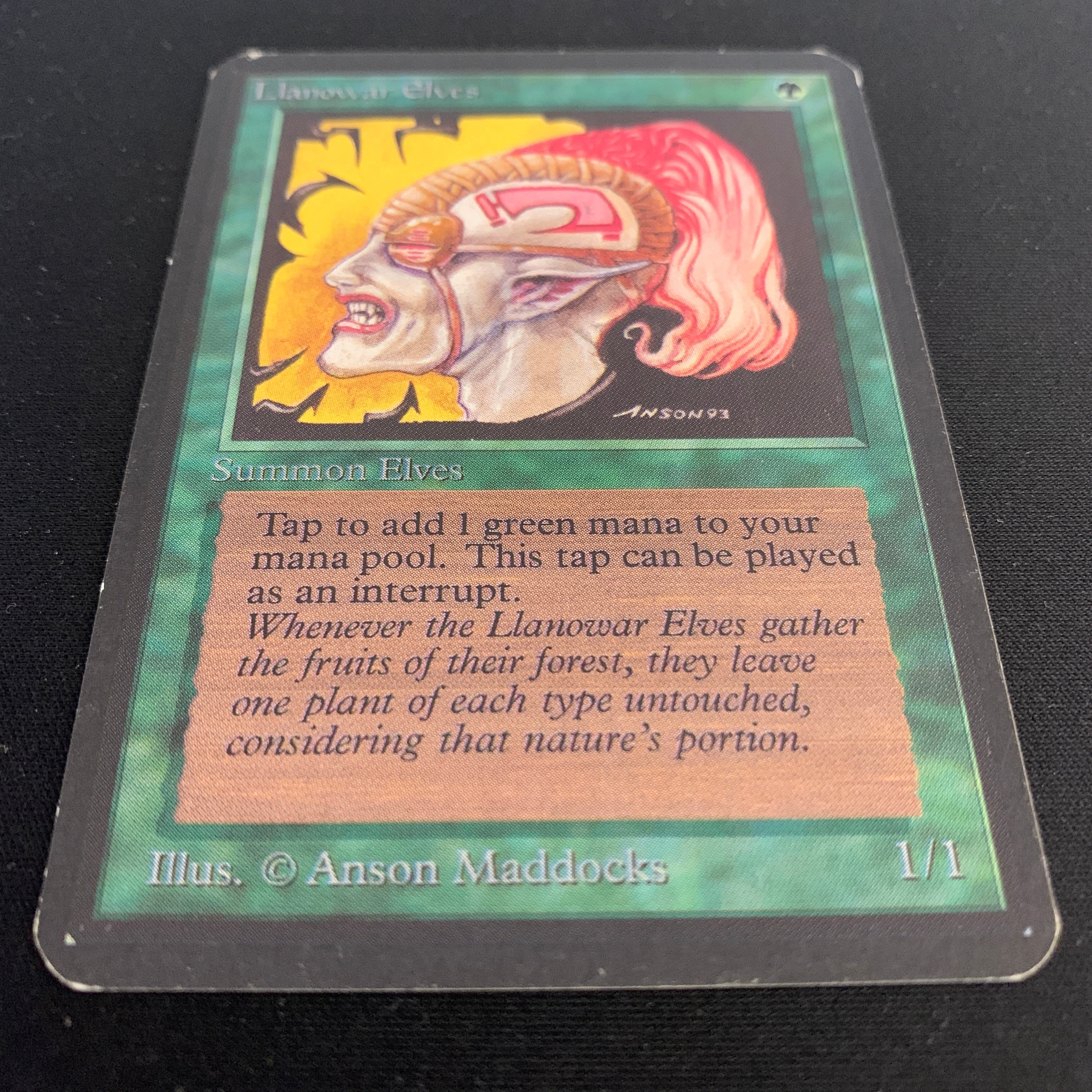 MTG Singles - Llanowar Elves - Alpha - 