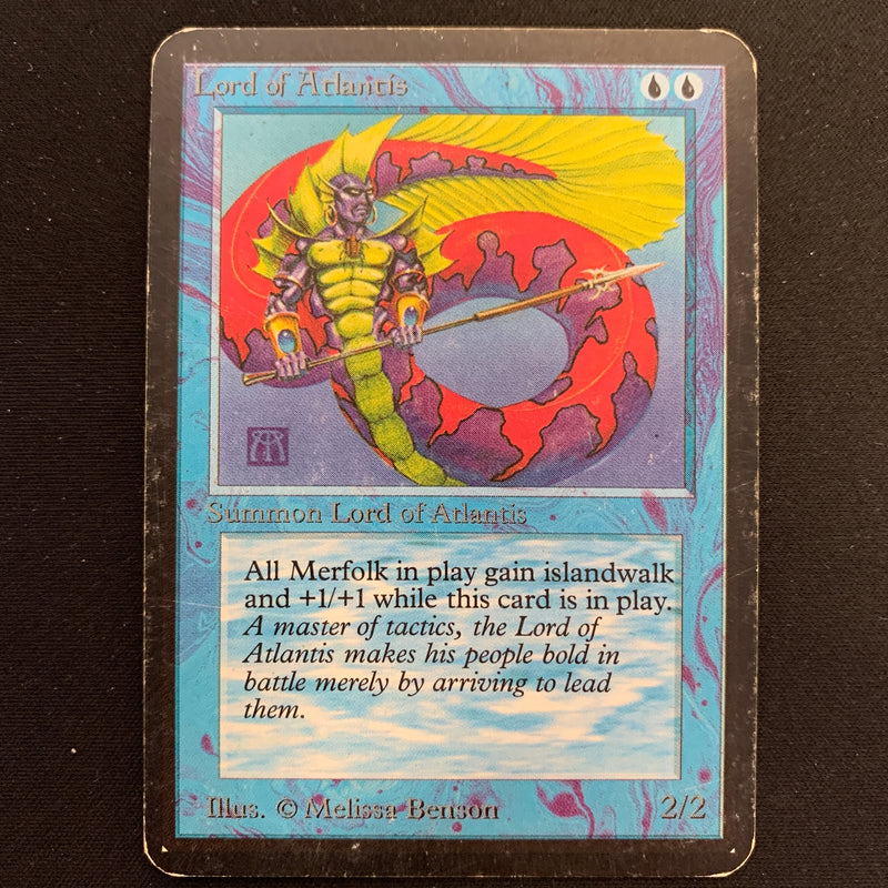 Magic the Gathering Lord of Atlantis - Alpha 