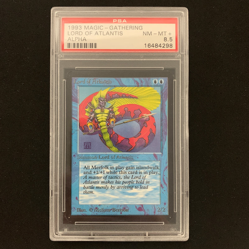 Magic the Gathering Lord of Atlantis - Alpha PSA 8.5 - 24737