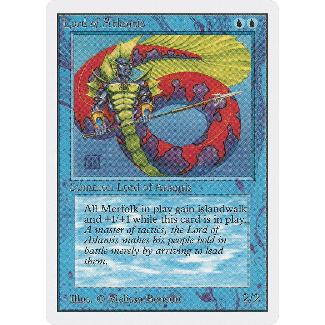 MTG Singles - Lord of Atlantis - Unlimited - NM