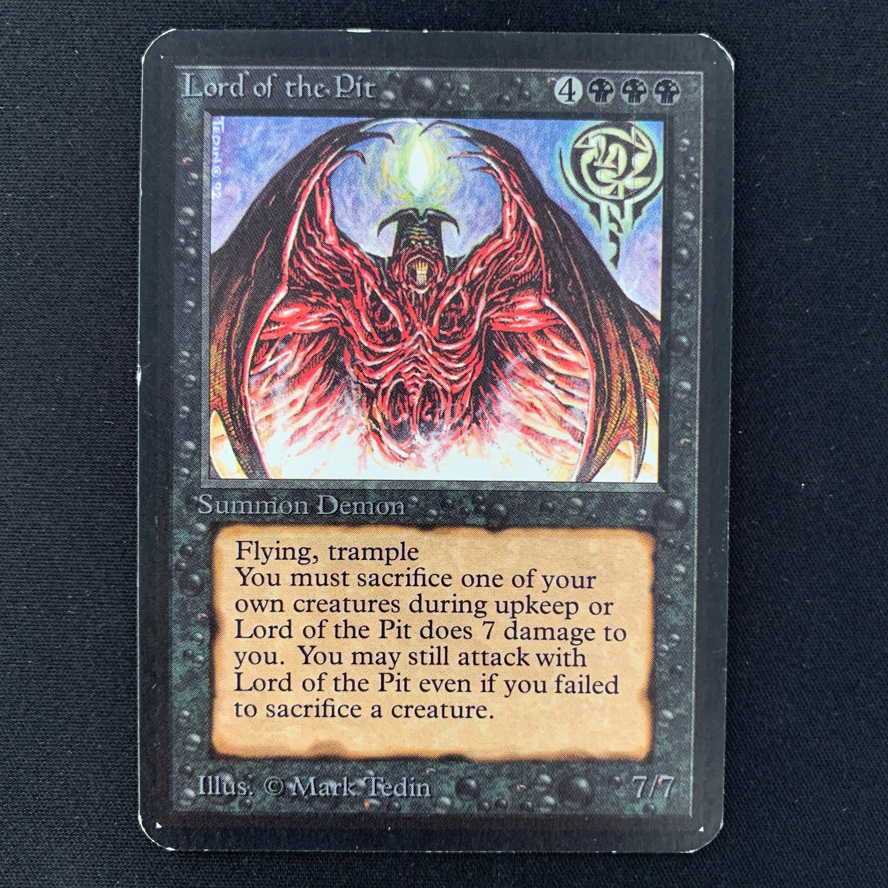 MTG Singles - Lord of the Pit - Alpha - 