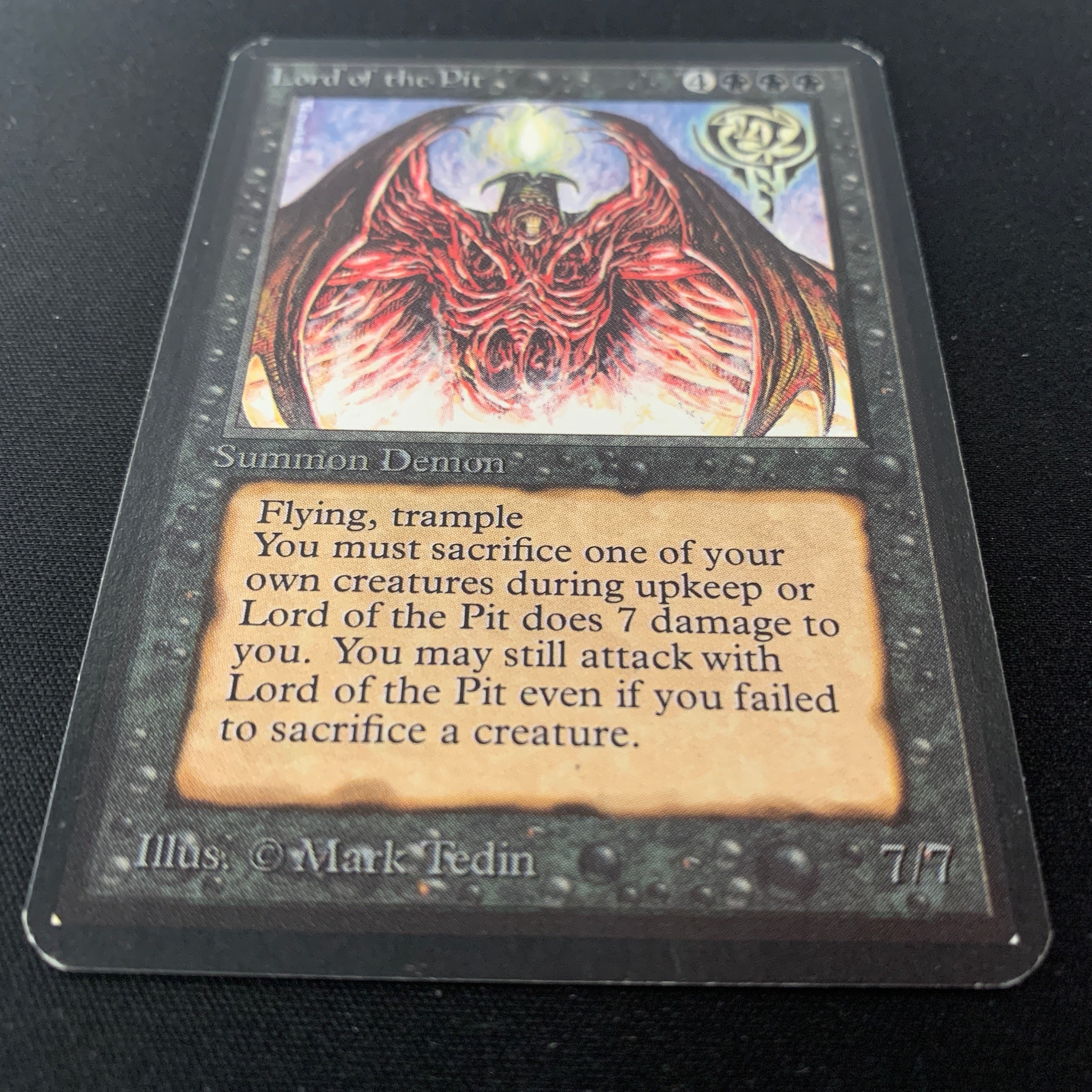 MTG Singles - Lord of the Pit - Alpha - 