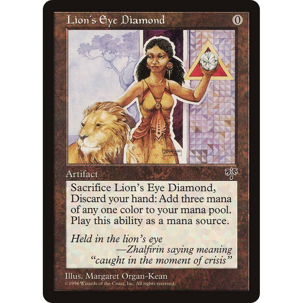 MTG Singles - Lion's Eye Diamond - Mirage - 
