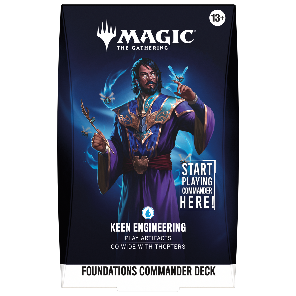 MTG Sealed Product - Commander: Foundations Commander Deck Keen Engineering - 