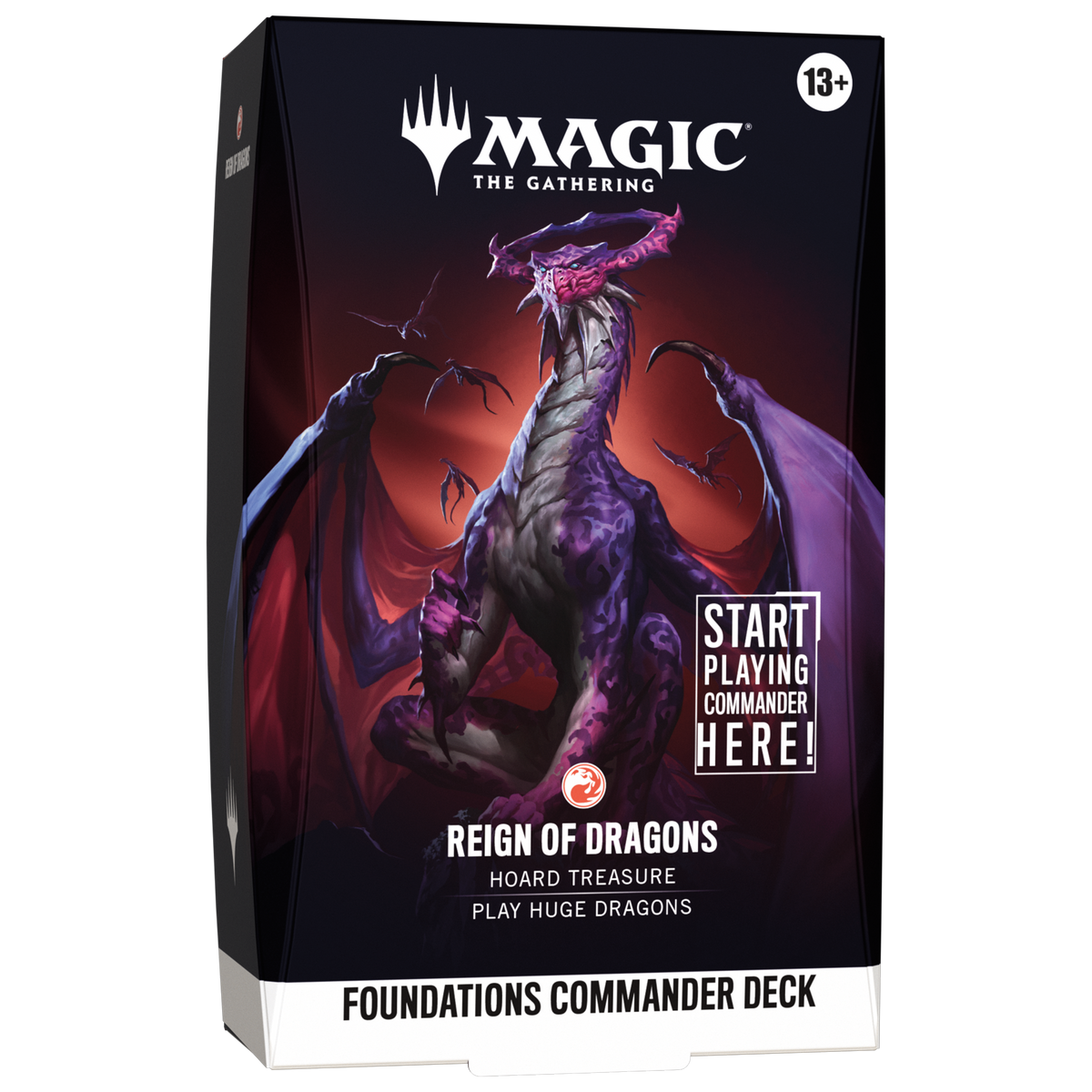 MTG Sealed Product - Commander: Foundations Commander Deck Reign of Dragons - English