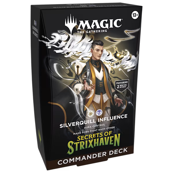 MTG Sealed Product - Secrets of Strixhaven Commander Deck Silverquill Influence - English