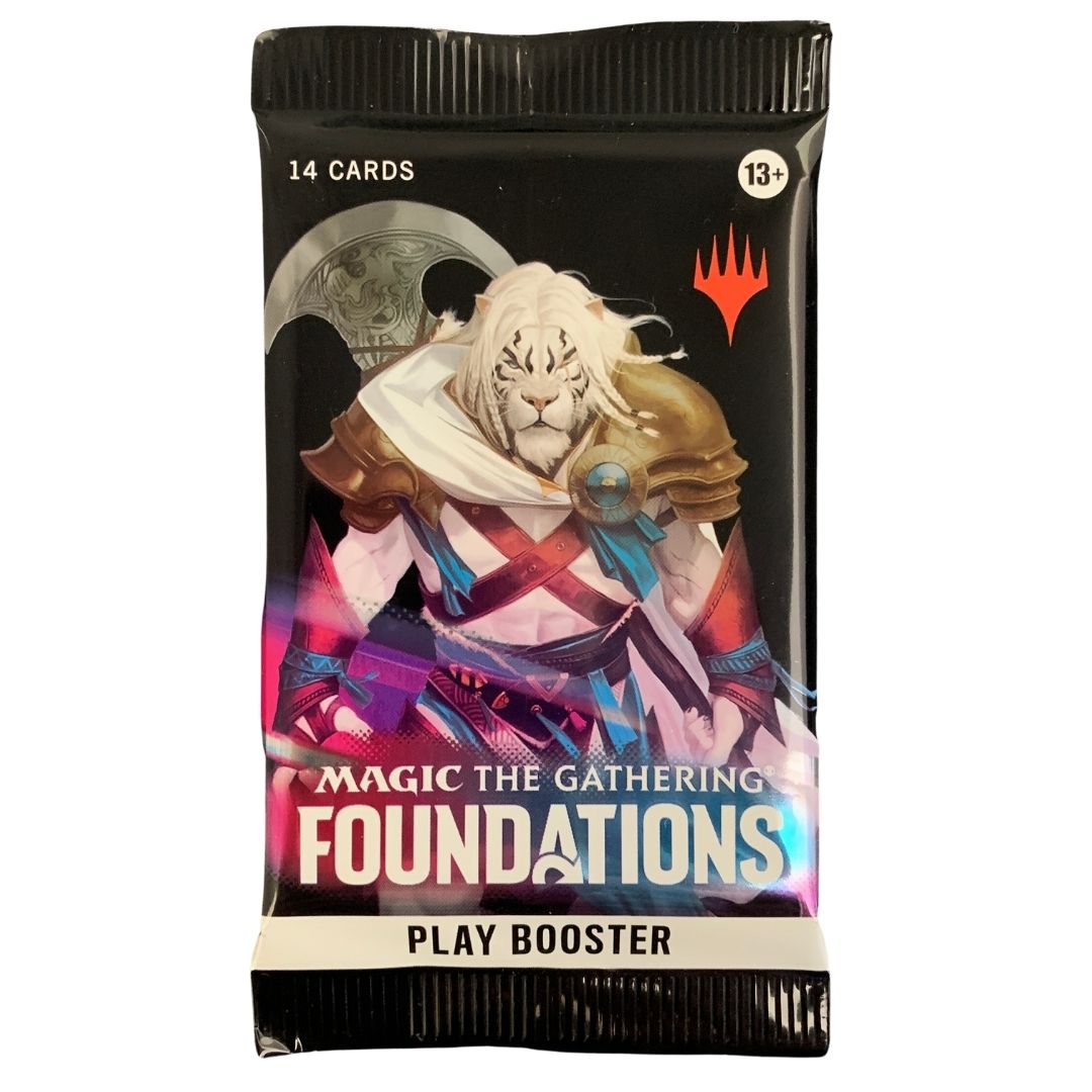 MTG Sealed Product - Magic: The Gathering Foundations Play Booster Pack - English