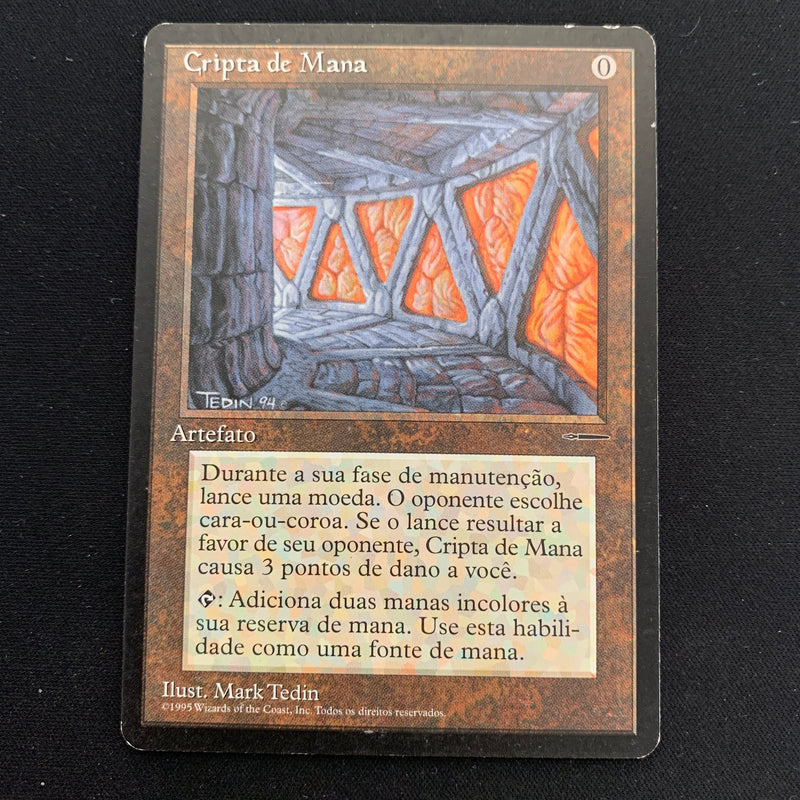 Magic the Gathering Mana Crypt (Book Insert) - Harper Prism Promos - GD 