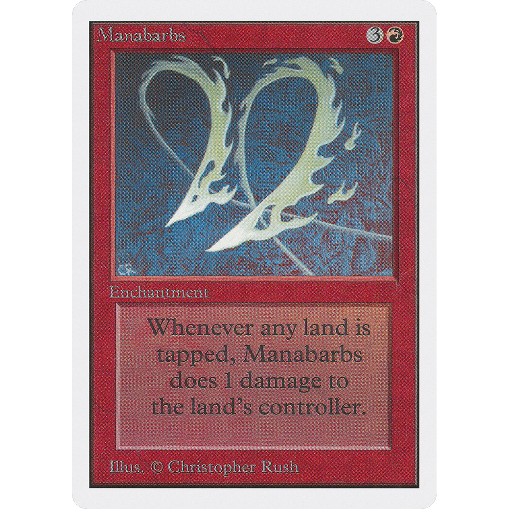 MTG Singles - Manabarbs - Unlimited - NM