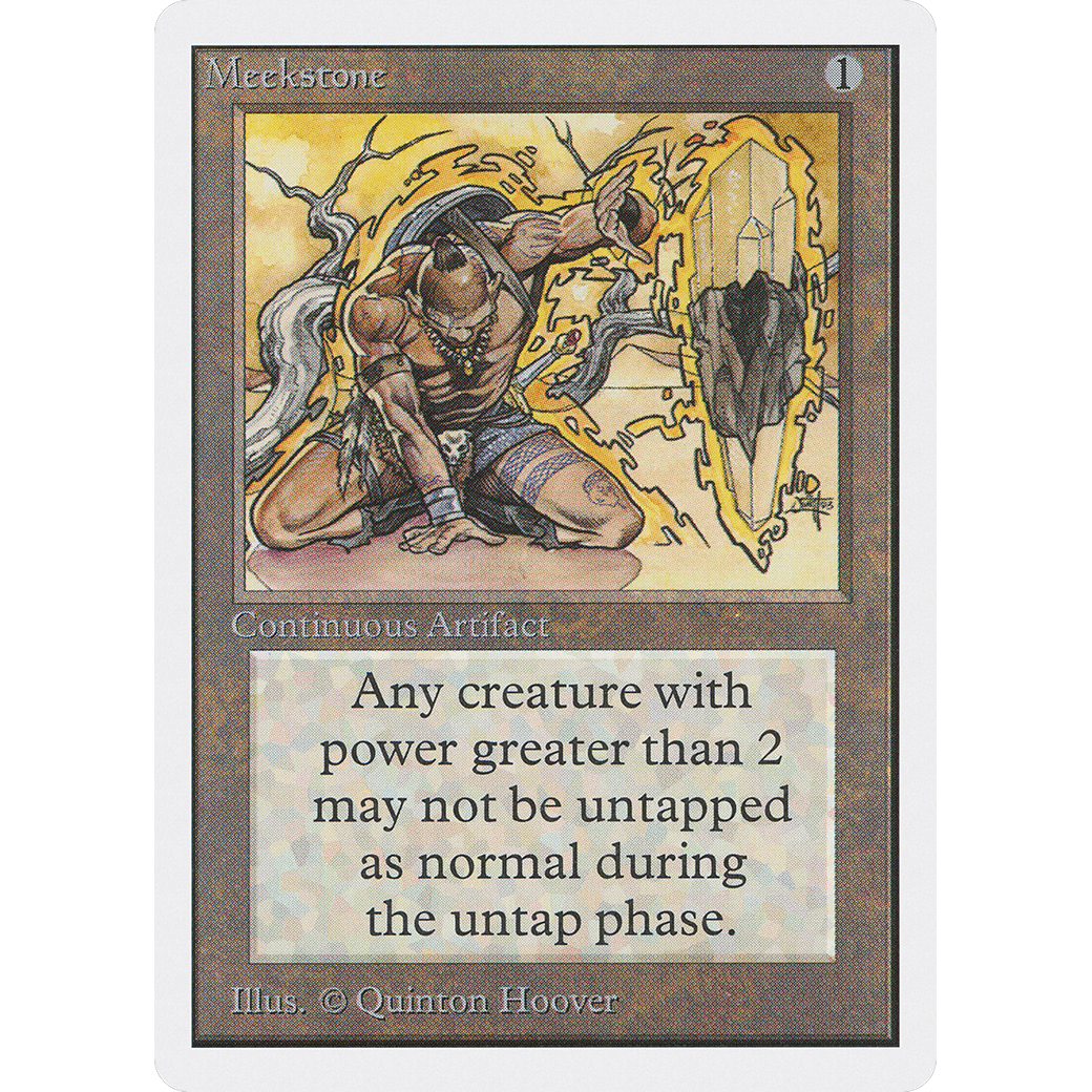 MTG Singles - Meekstone - Unlimited - NM
