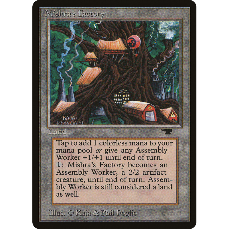 Magic the Gathering Mishra's Factory (Summer) - Antiquities NM