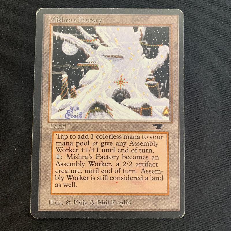 Magic the Gathering Mishra's Factory (Winter) - Antiquities 