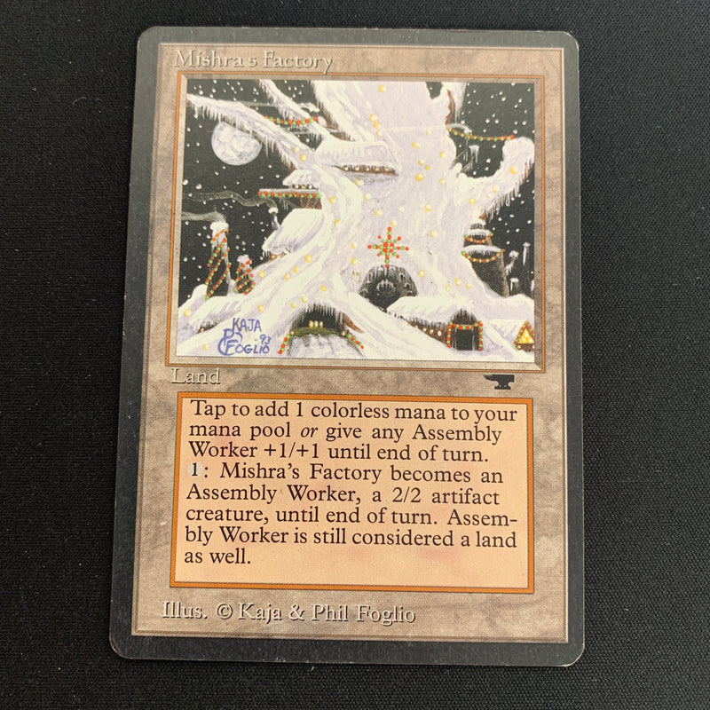 Magic the Gathering Mishra's Factory (Winter) - Antiquities 