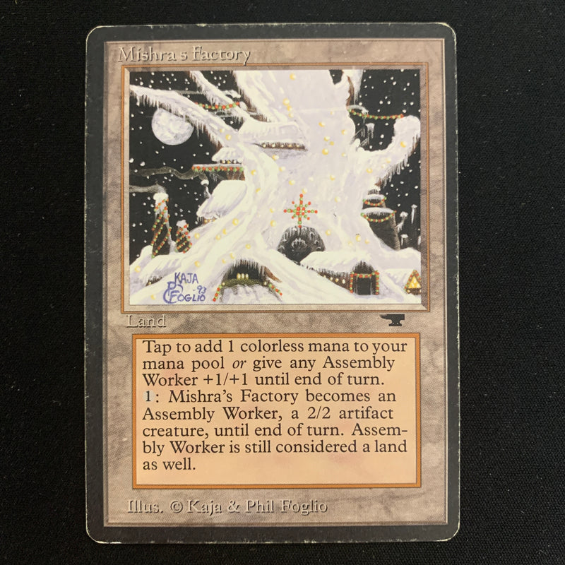 Magic the Gathering Mishra's Factory (Winter) - Antiquities 