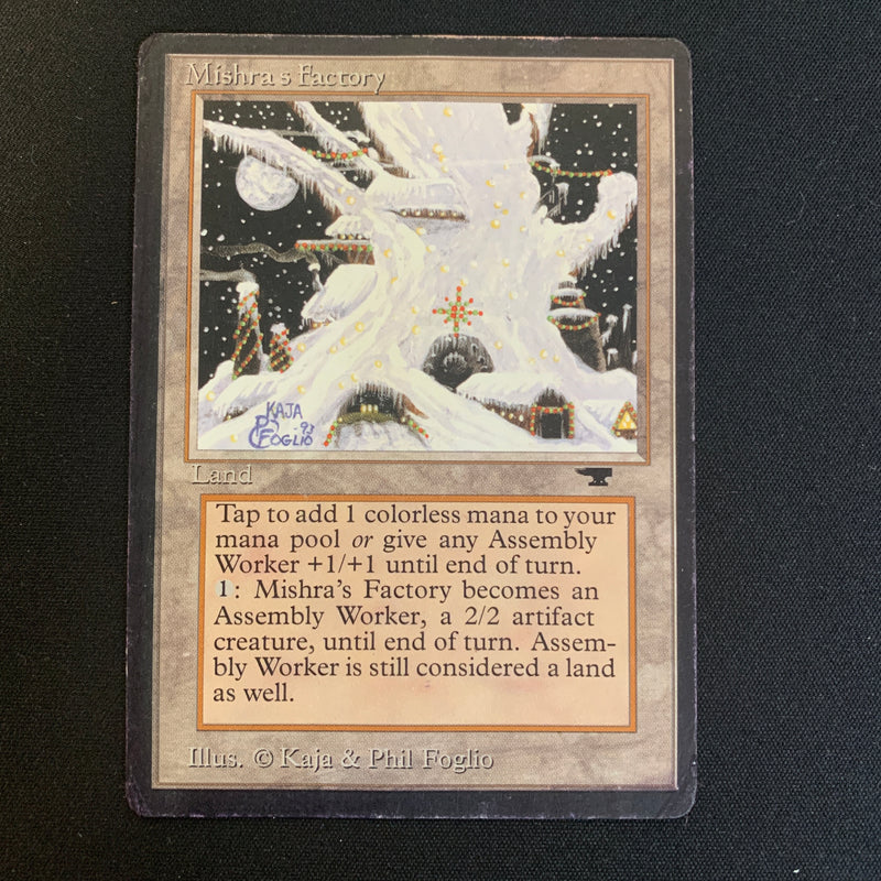 Magic the Gathering Mishra's Factory (Winter) - Antiquities 