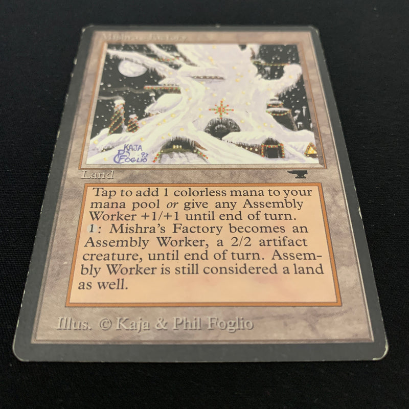 Magic the Gathering Mishra's Factory (Winter) - Antiquities 