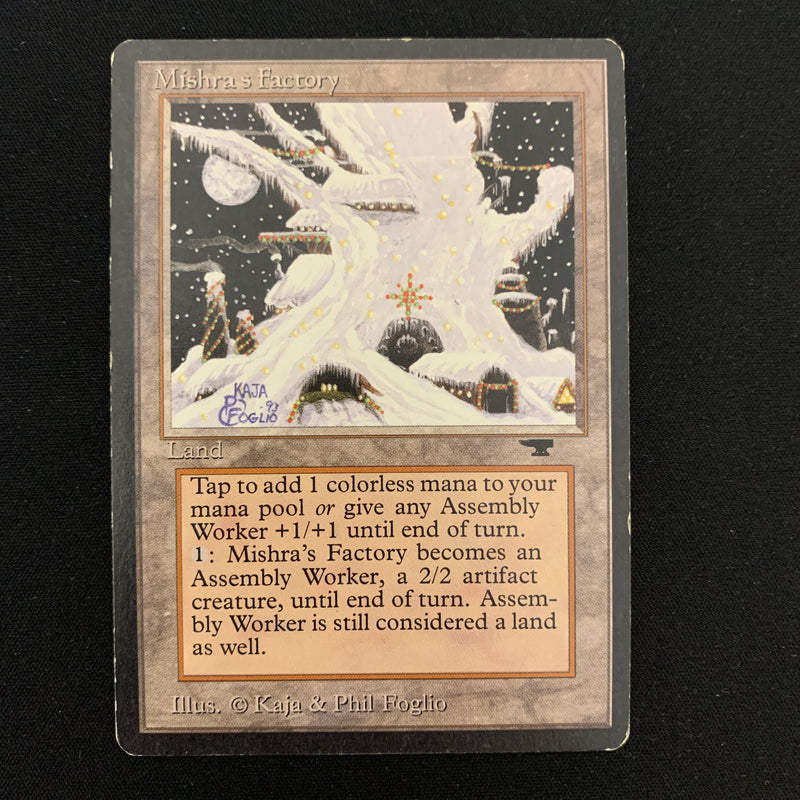 Magic the Gathering Mishra's Factory (Winter) - Antiquities 