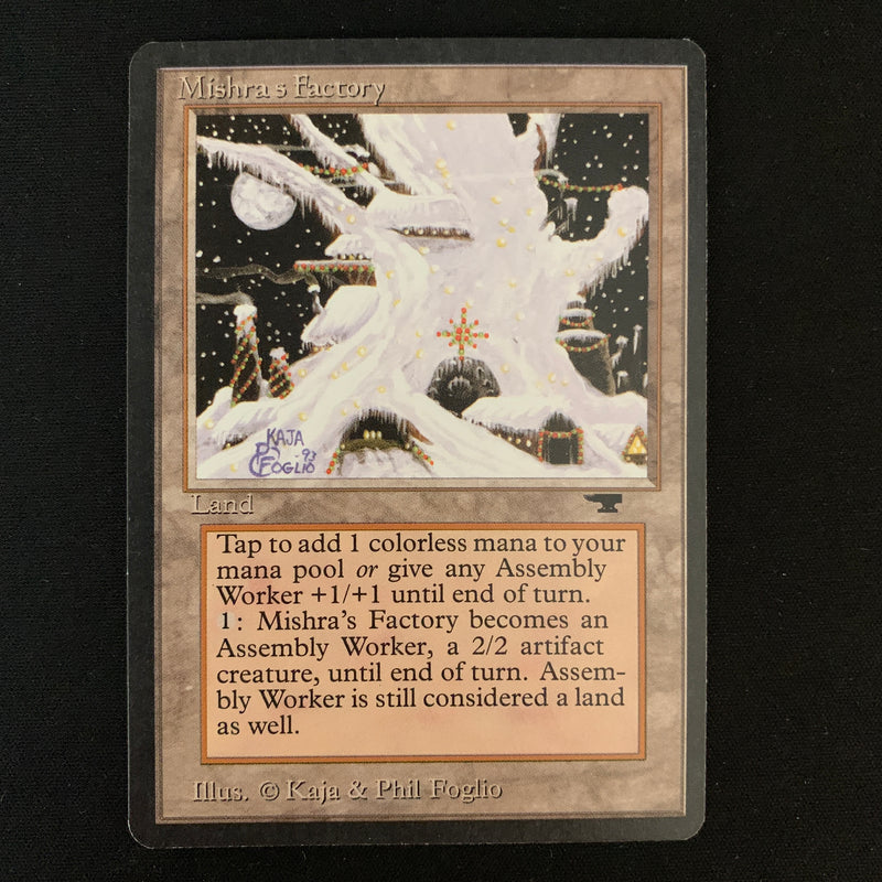 Magic the Gathering Mishra's Factory (Winter) - Antiquities 