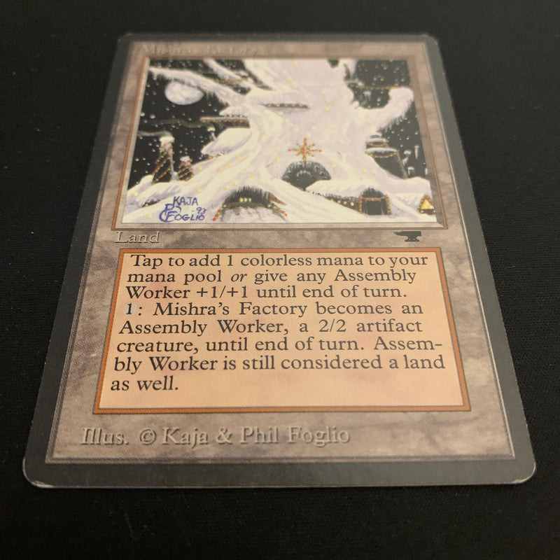 Magic the Gathering Mishra's Factory (Winter) - Antiquities 