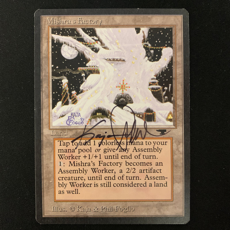 Magic the Gathering Mishra's Factory (Winter) - Antiquities 