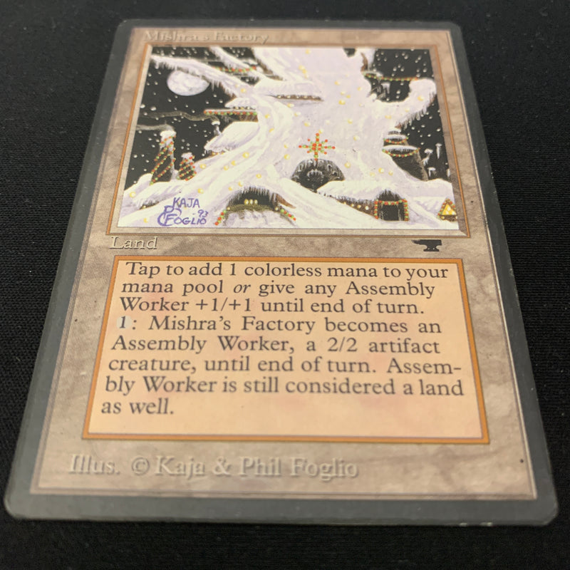 Magic the Gathering Mishra's Factory (Winter) - Antiquities 