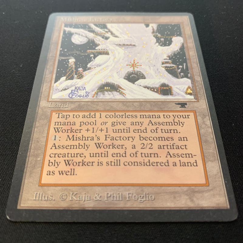 Magic the Gathering Mishra's Factory (Winter) - Antiquities 