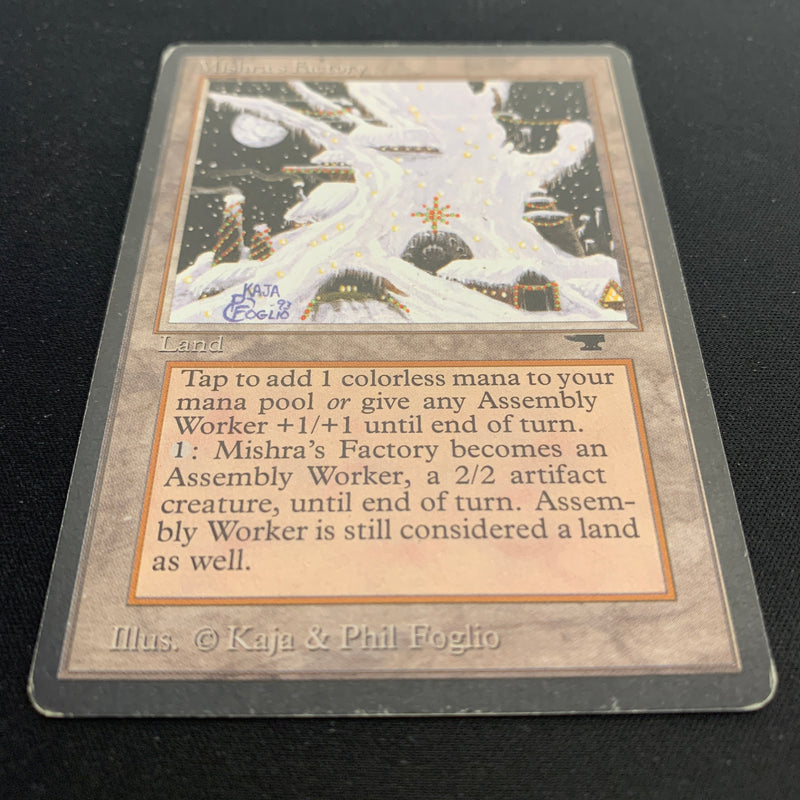 Magic the Gathering Mishra's Factory (Winter) - Antiquities 