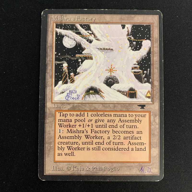 Magic the Gathering Mishra's Factory (Winter) - Antiquities 