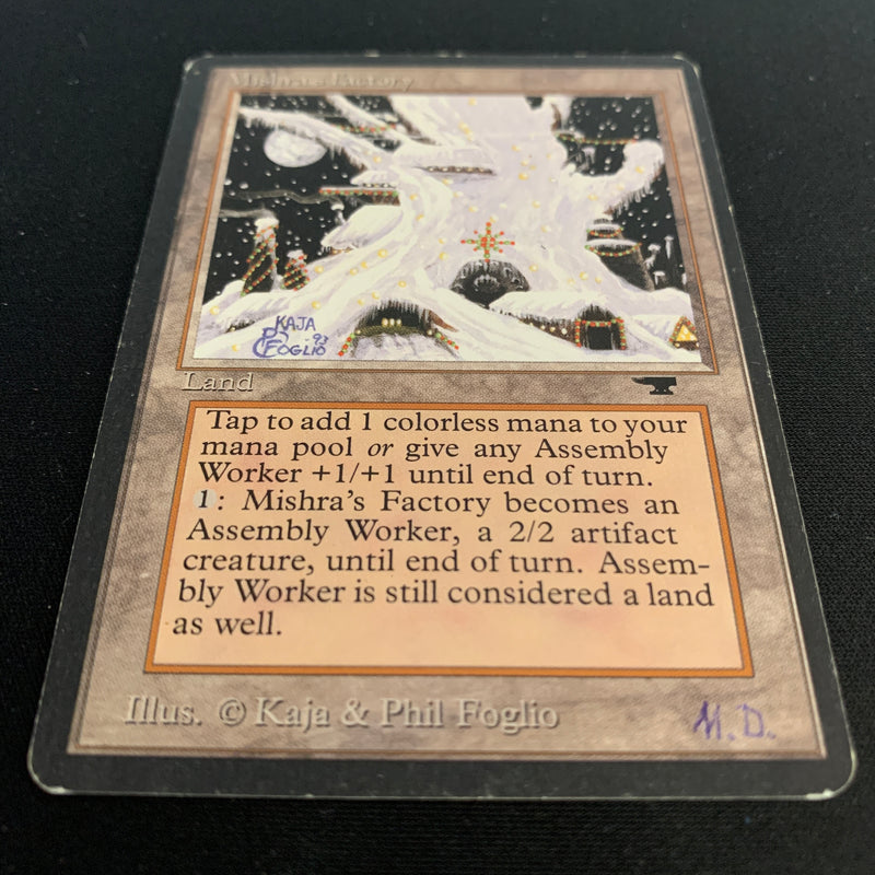 Magic the Gathering Mishra's Factory (Winter) - Antiquities 