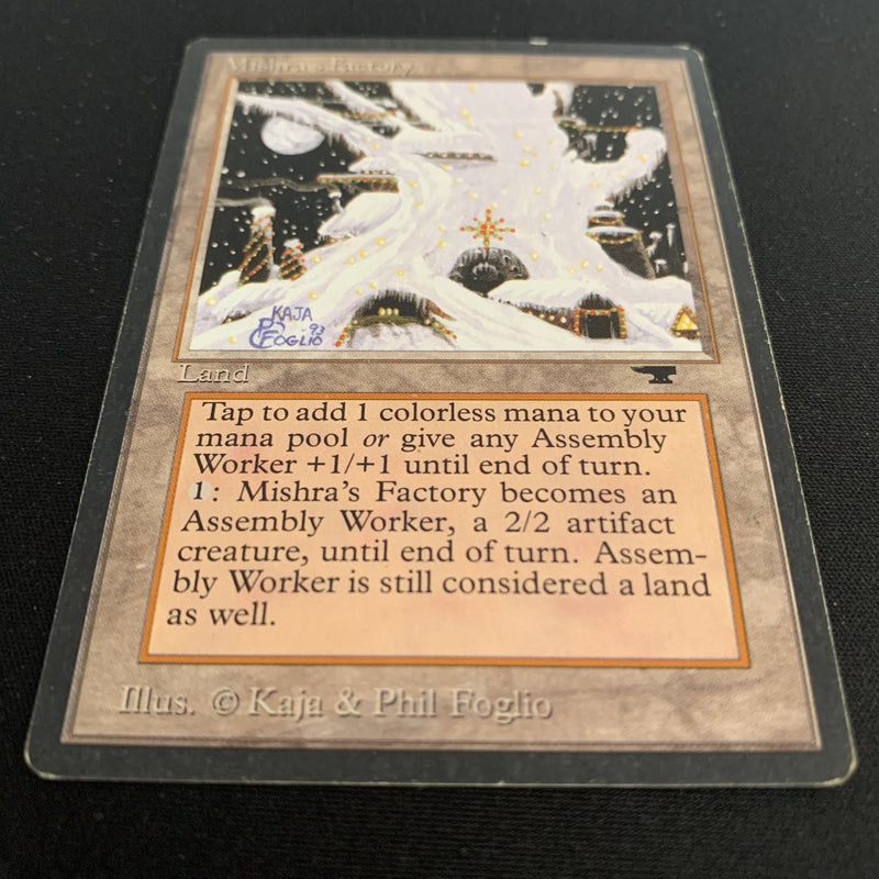 Magic the Gathering Mishra's Factory (Winter) - Antiquities 