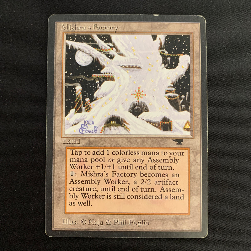 Magic the Gathering Mishra's Factory (Winter) - Antiquities 