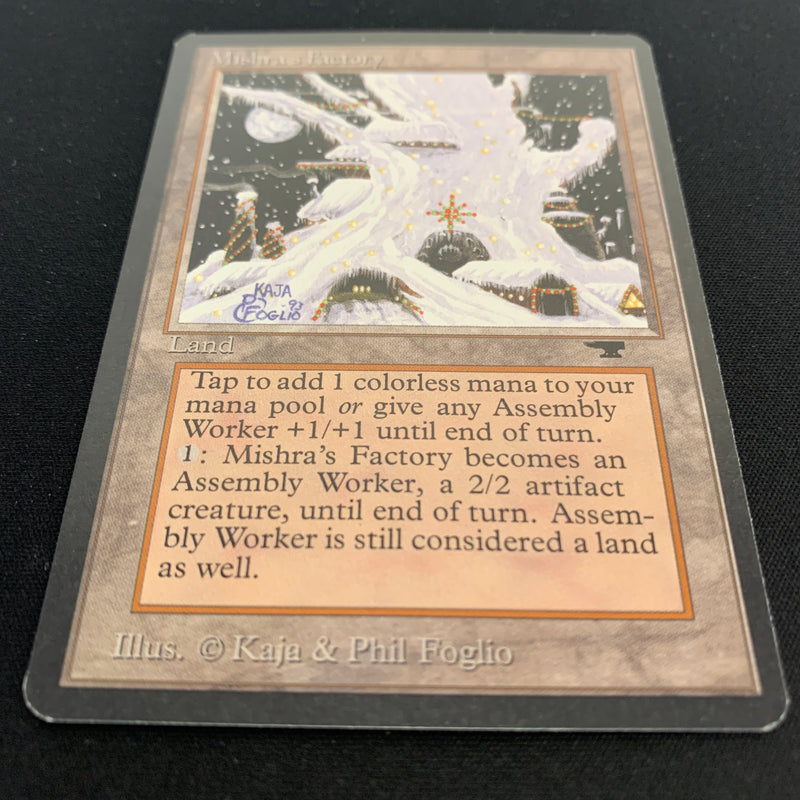 Magic the Gathering Mishra's Factory (Winter) - Antiquities 