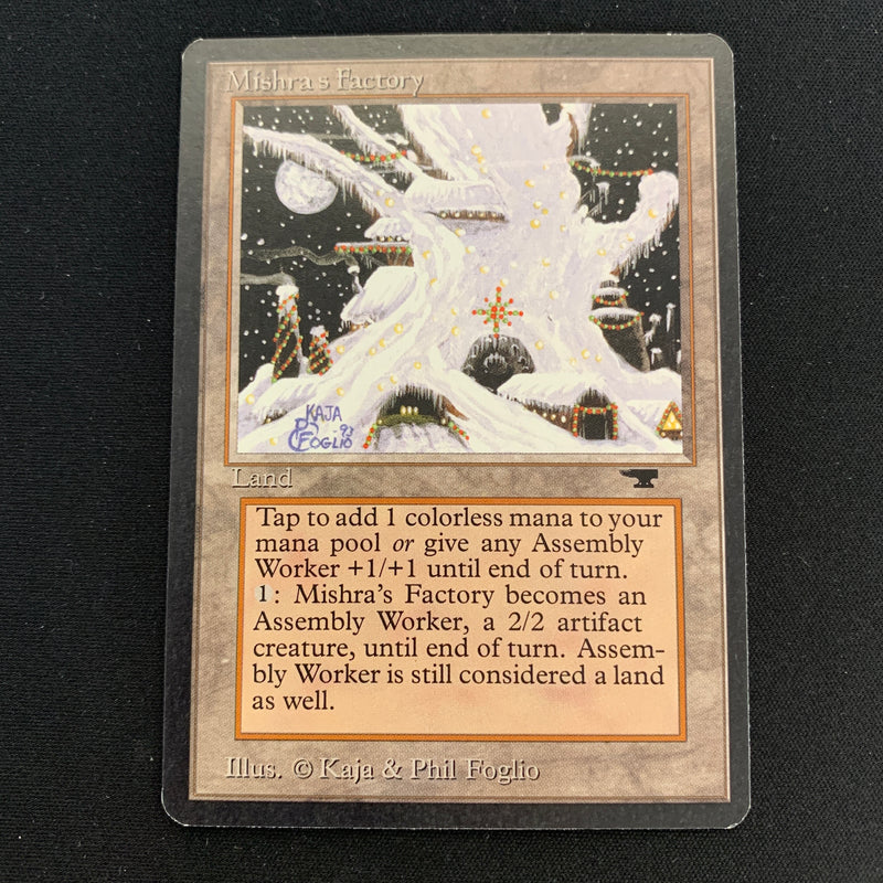 Magic the Gathering Mishra's Factory (Winter) - Antiquities 