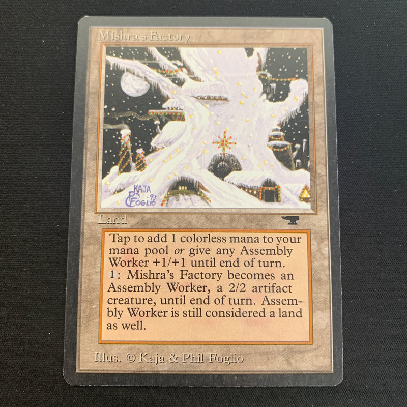 Magic the Gathering Mishra's Factory (Winter) - Antiquities 