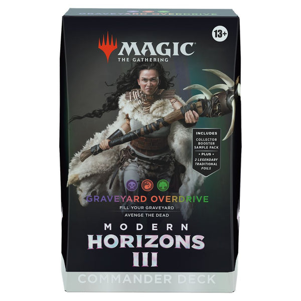 Magic the Gathering Modern Horizons 3 Commander Deck Graveyard Overdrive English