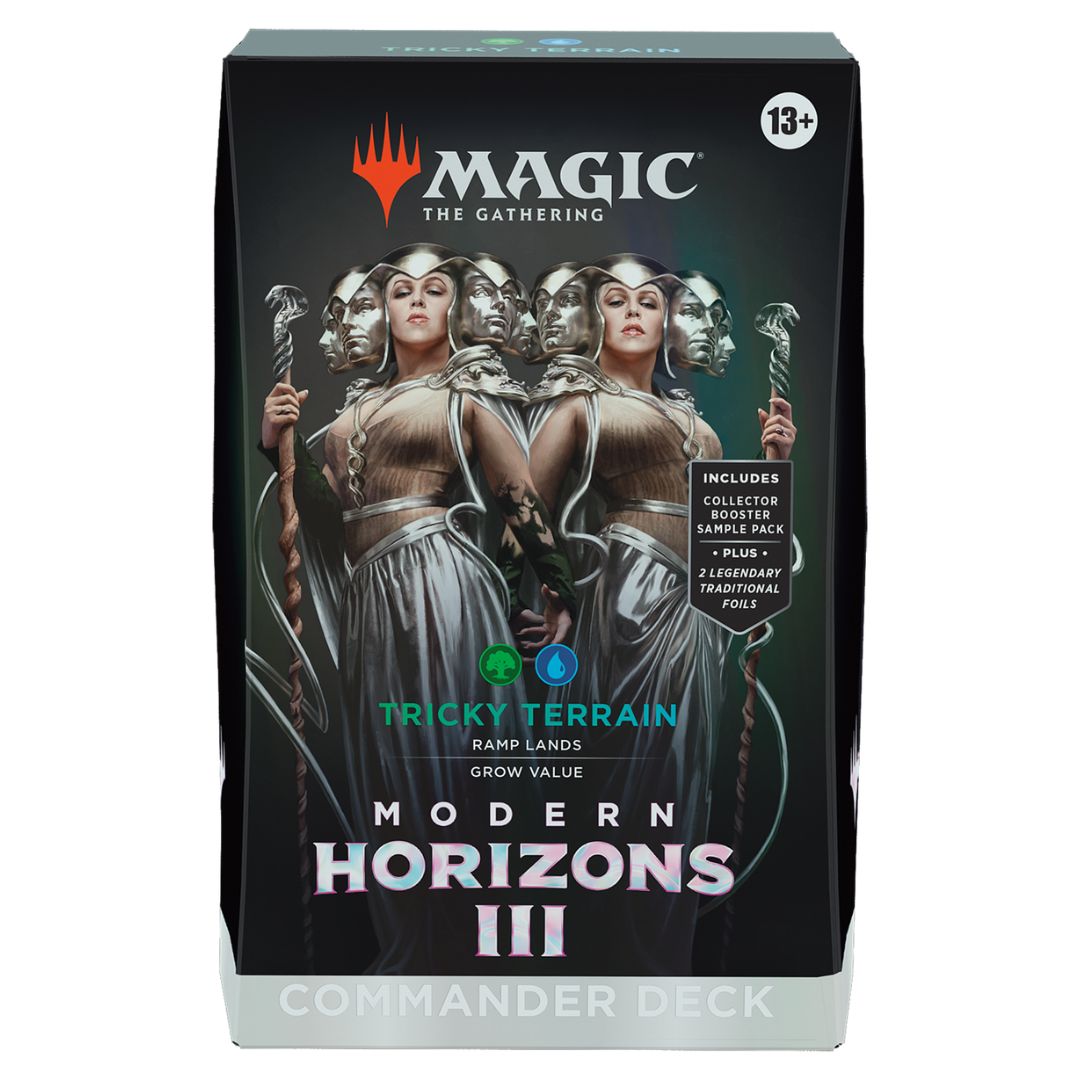 MTG Sealed Product - Modern Horizons 3 Commander Deck Tricky Terrain - English